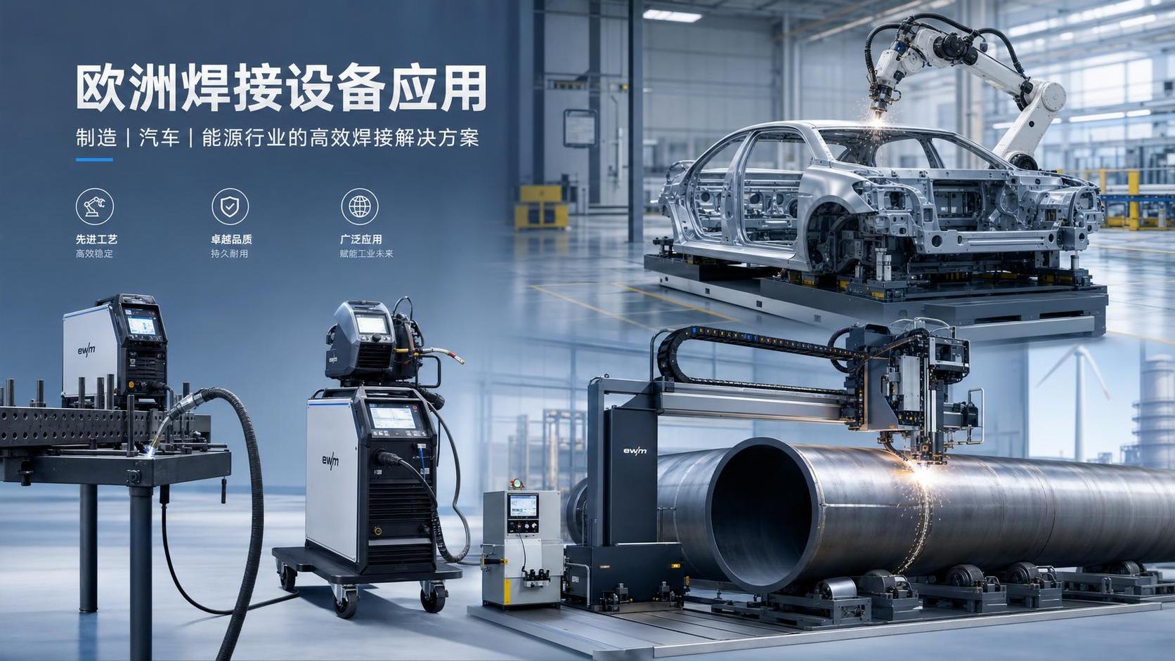Welding Equipment Applications in Europe: Best-Fit Processes for Fabrication, Auto, and Energy