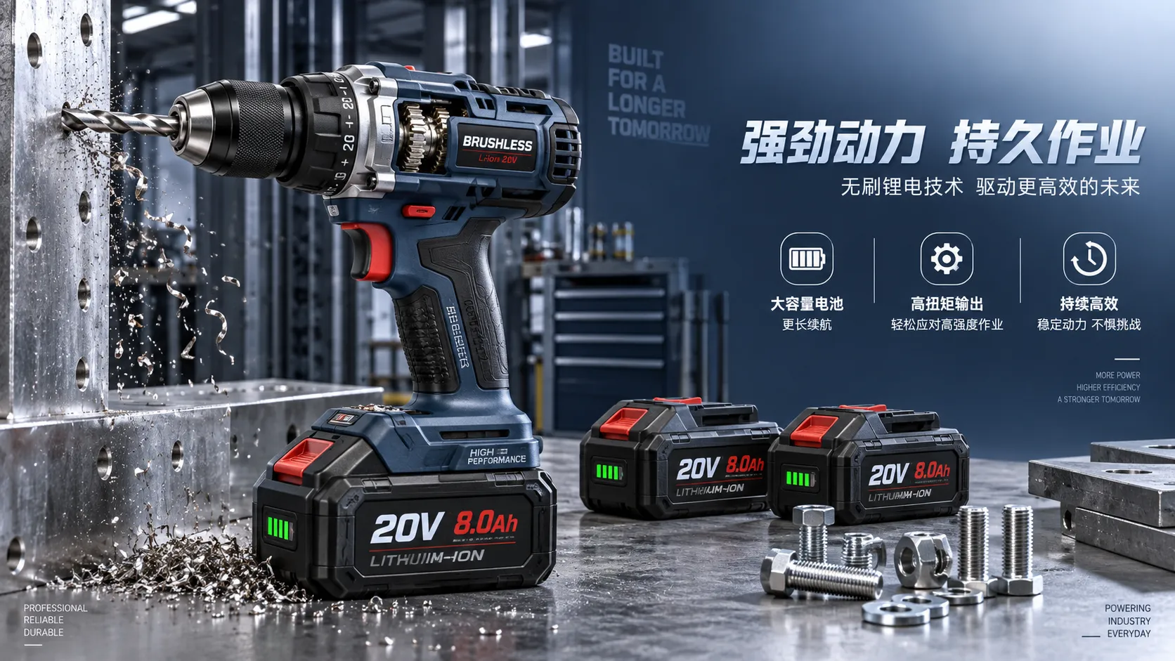 How Battery, Torque, and Duty Cycle Affect Cordless Power Tool Efficiency