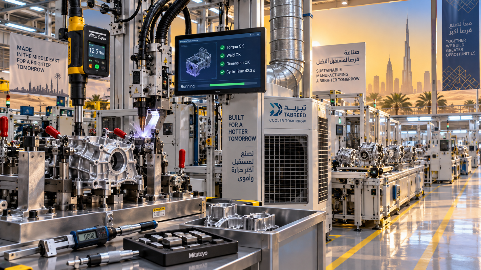 How Middle East Manufacturers Can Improve Production Efficiency Under Heat and Labor Constraints