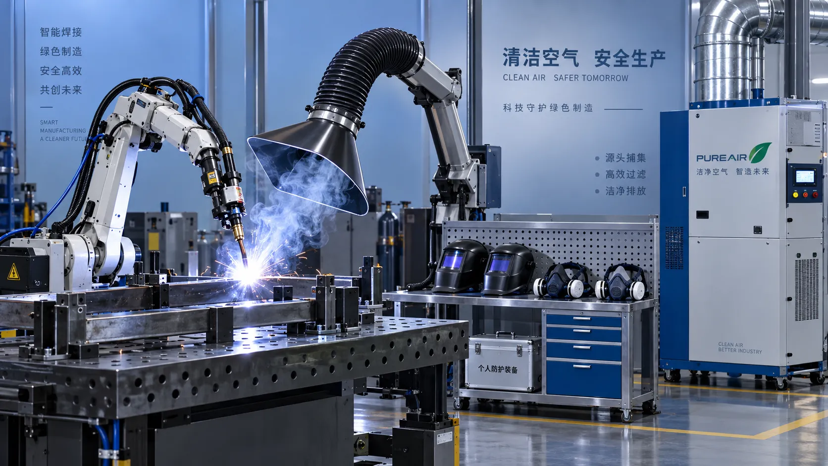 Welding Fume Extraction PPE: When Respirators Are Not Enough for Shop Safety