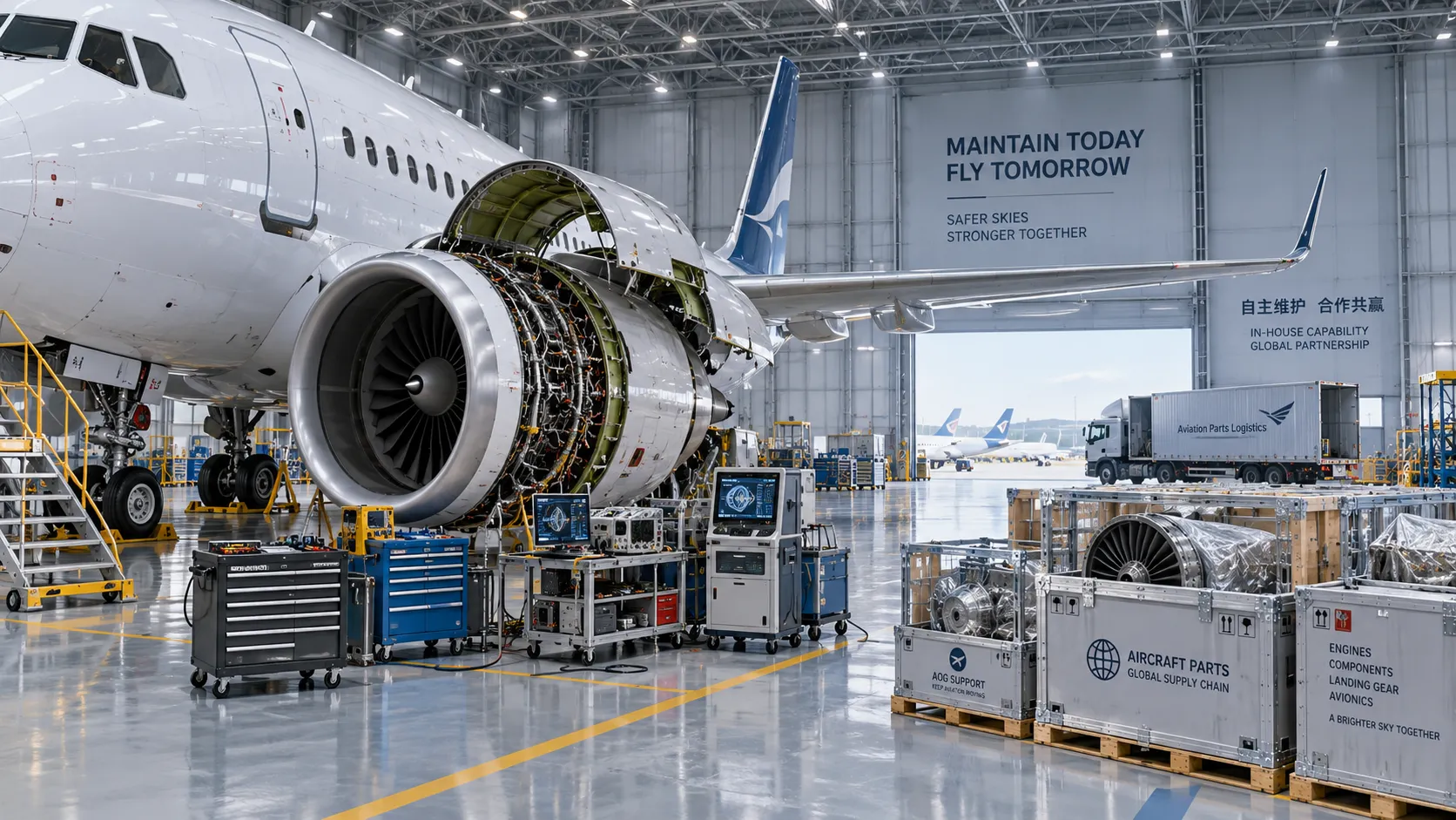 In-House vs. Outsourced Aircraft Maintenance: Comparing Total Costs