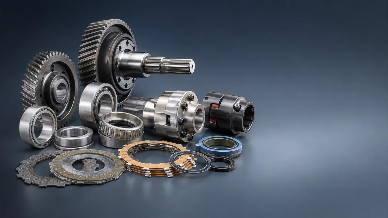 Which heavy equipment transmission components fail first?