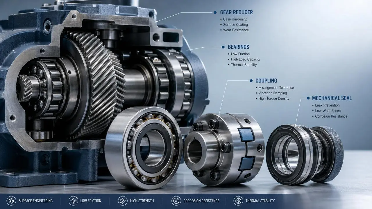 Advanced material science in mechanical engineering beyond weight reduction