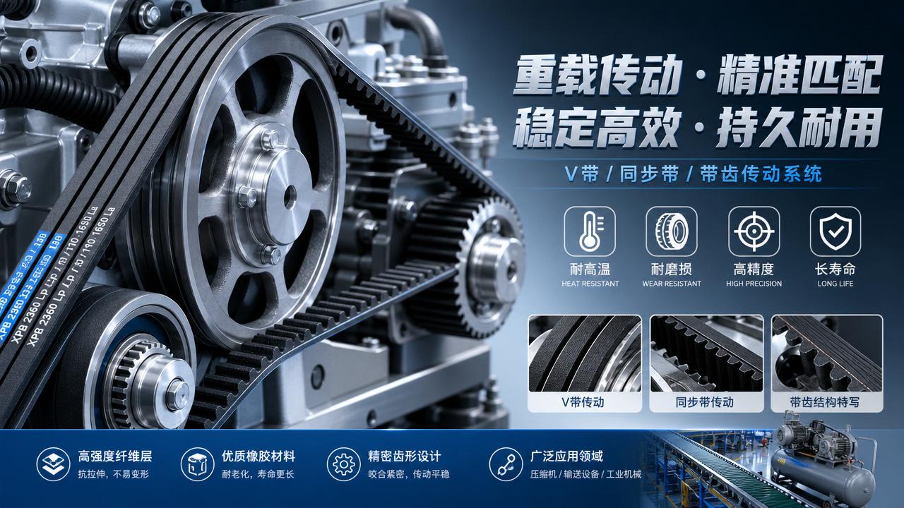 How to choose heavy duty drive belts with fewer returns