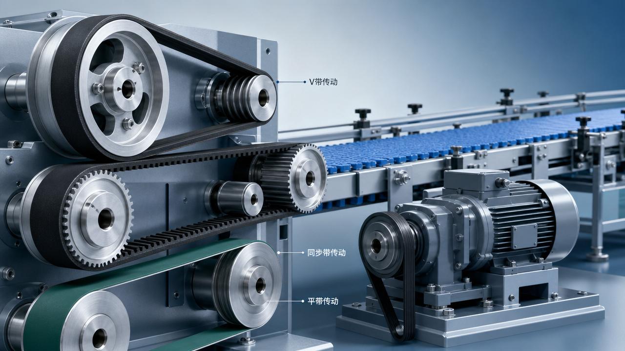 How to Choose Drive Belts for Industrial Equipment: Types, Load Ratings, and Speed