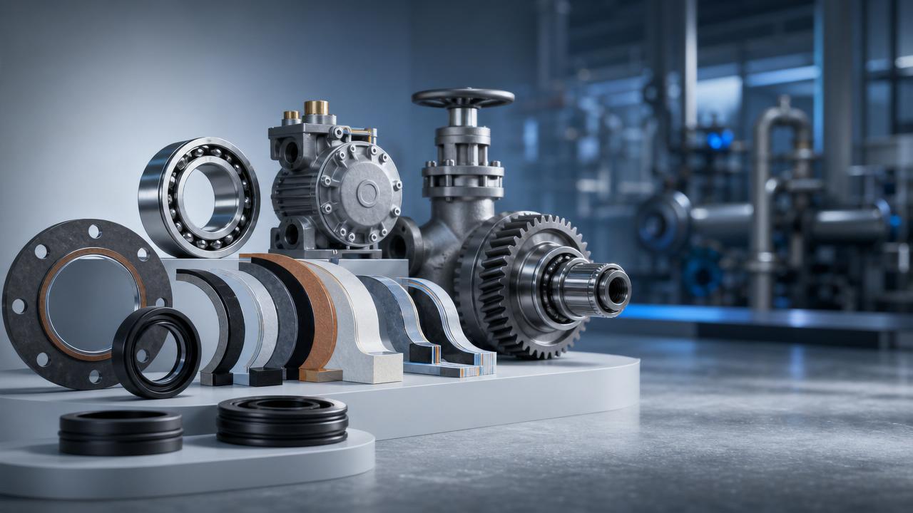 Material Science for Seals and Gaskets: How Temperature, Media, and Wear Affect Selection