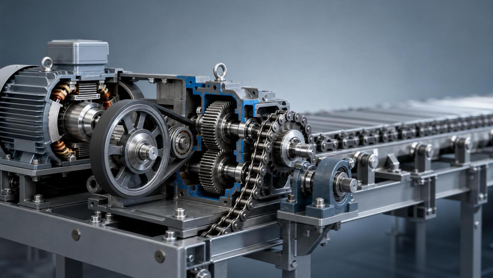 Industrial Power Transmission Selection Guide: Key Components and Sizing Factors