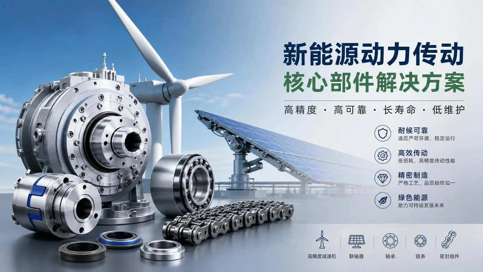 How to Choose Power Transmission Components for Renewable Energy Systems
