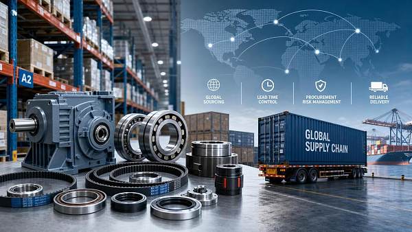Global Supply Chain for Industrial Parts: How Buyers Can Reduce Lead Time and Sourcing Risk