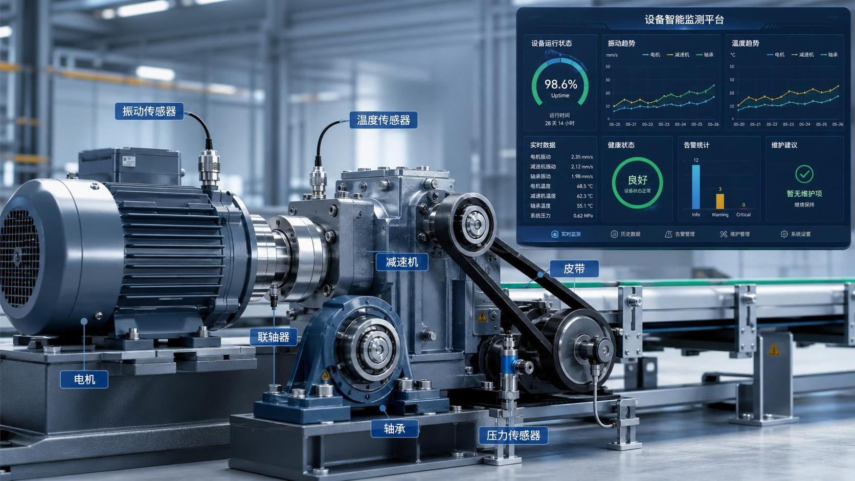 Industrial Intelligence in Motion Systems: Where Sensors and Data Improve Uptime