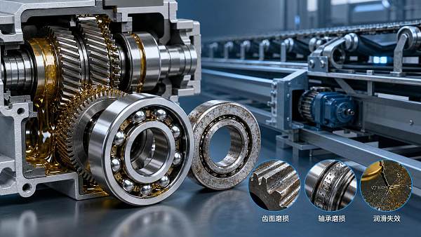 Tribology in Gearboxes vs Bearings: What Causes Friction, Wear, and Lubrication Failure