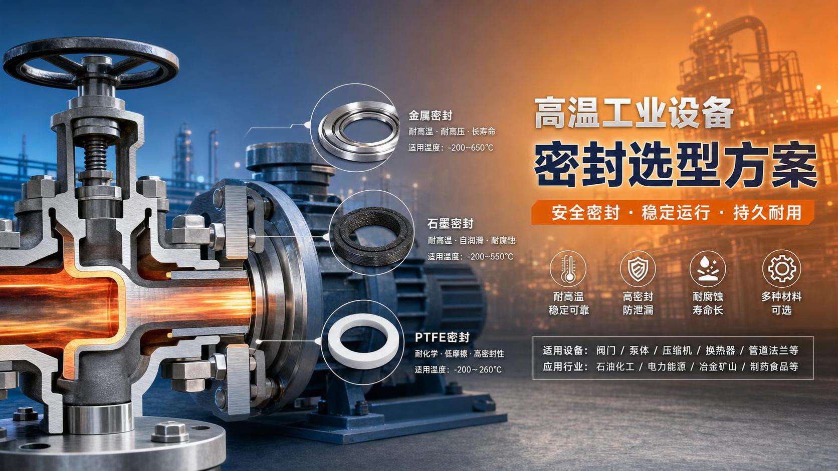 How to Choose Thermal Resistant Seals for High-Temperature Industrial Equipment