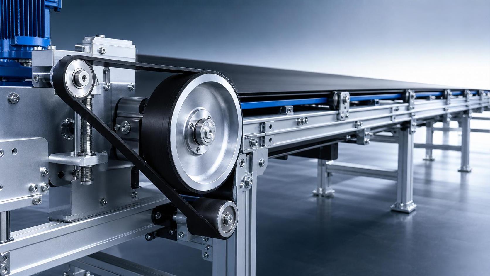 How to Choose Flat Drive Belts for Conveyor and Power Transmission Applications