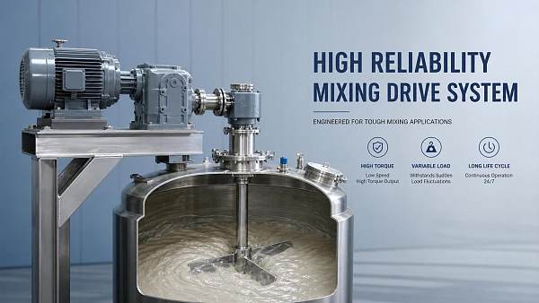 How to Choose Long-Life Mixer Drives: Key Torque, Load, and Duty Cycle Factors