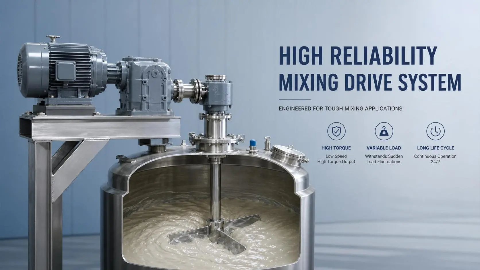 How to Choose Long-Life Mixer Drives: Key Torque, Load, and Duty Cycle Factors