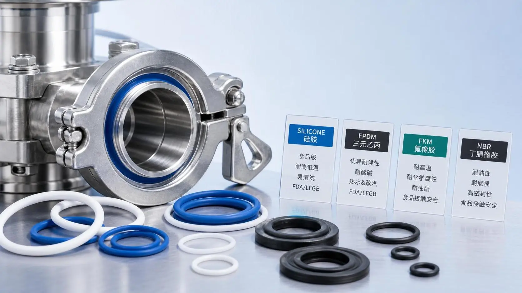 FDA Sealing Materials Explained: How to Choose Safe Elastomers for Food Contact
