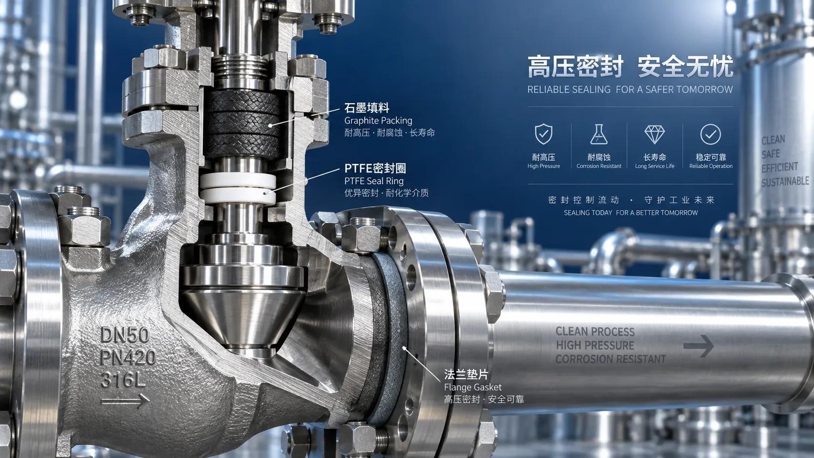 Selecting Valve Sealing Solutions for High-Pressure and Corrosive Service