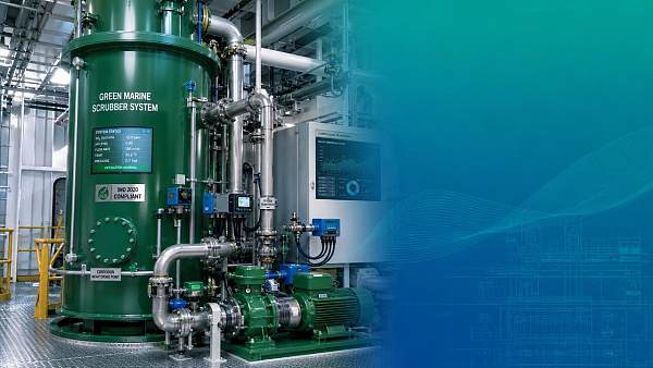 When does a green marine scrubber become too costly to maintain?