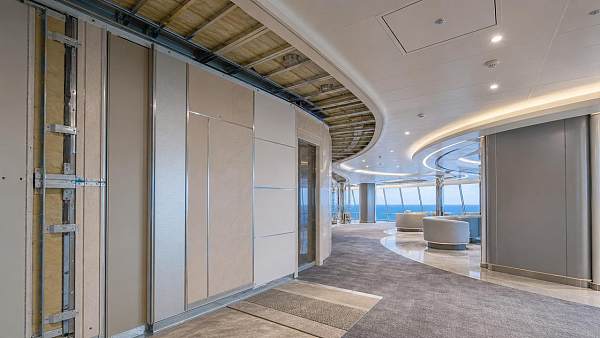 What cruise interior fireproofing rules changed lately?