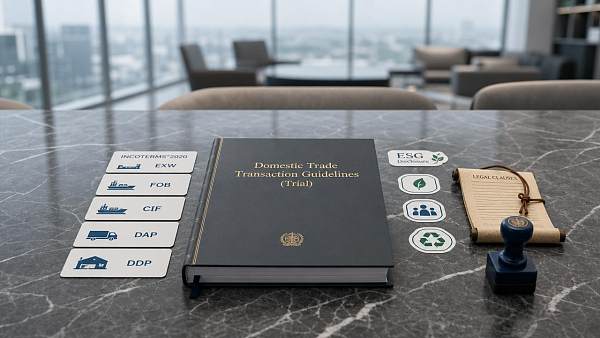 Domestic Trade Transaction Guidelines (Trial) Released