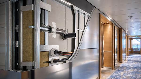 What cruise interior fireproofing rules matter most today?