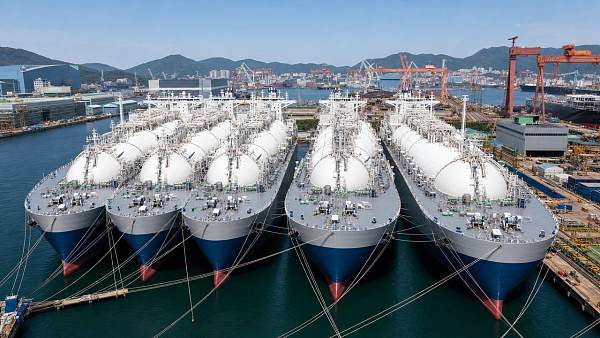 South Korea’s Top Four Shipyards Secure 7 LNG Carriers at $254M Each, Deliveries to 2030