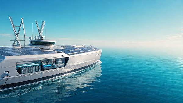 Can blue power renewable energy for ships cut fuel use?