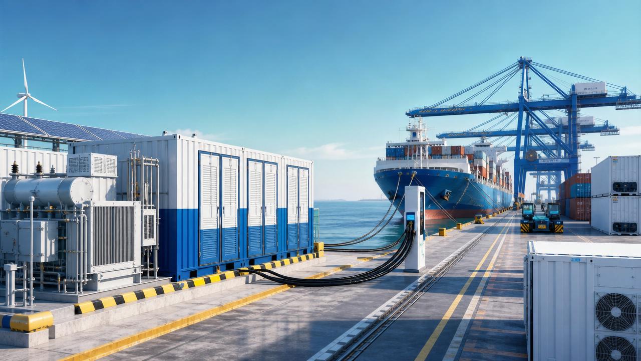 Is blue power energy storage ready for ports?