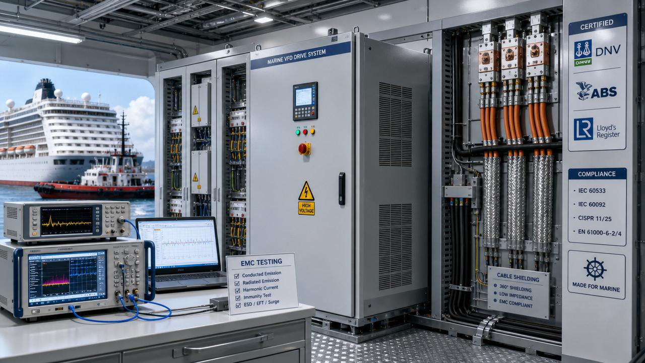 USCG Raises VFD EMC Test Level to Class B+