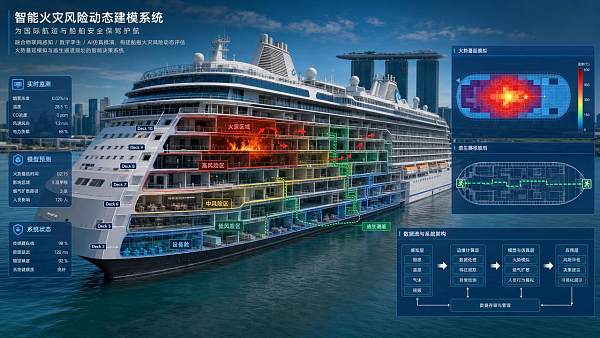 Singapore to Require AI Fire Modeling on New Luxury Cruise Ships