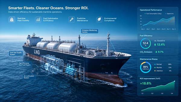 What Maritime Digital Transformation Means for Shipowners: Systems, Data, and ROI