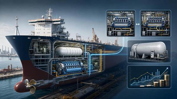 Dual-Fuel Marine Engine Selection Guide: Fuel Modes, Retrofit Limits, and ROI