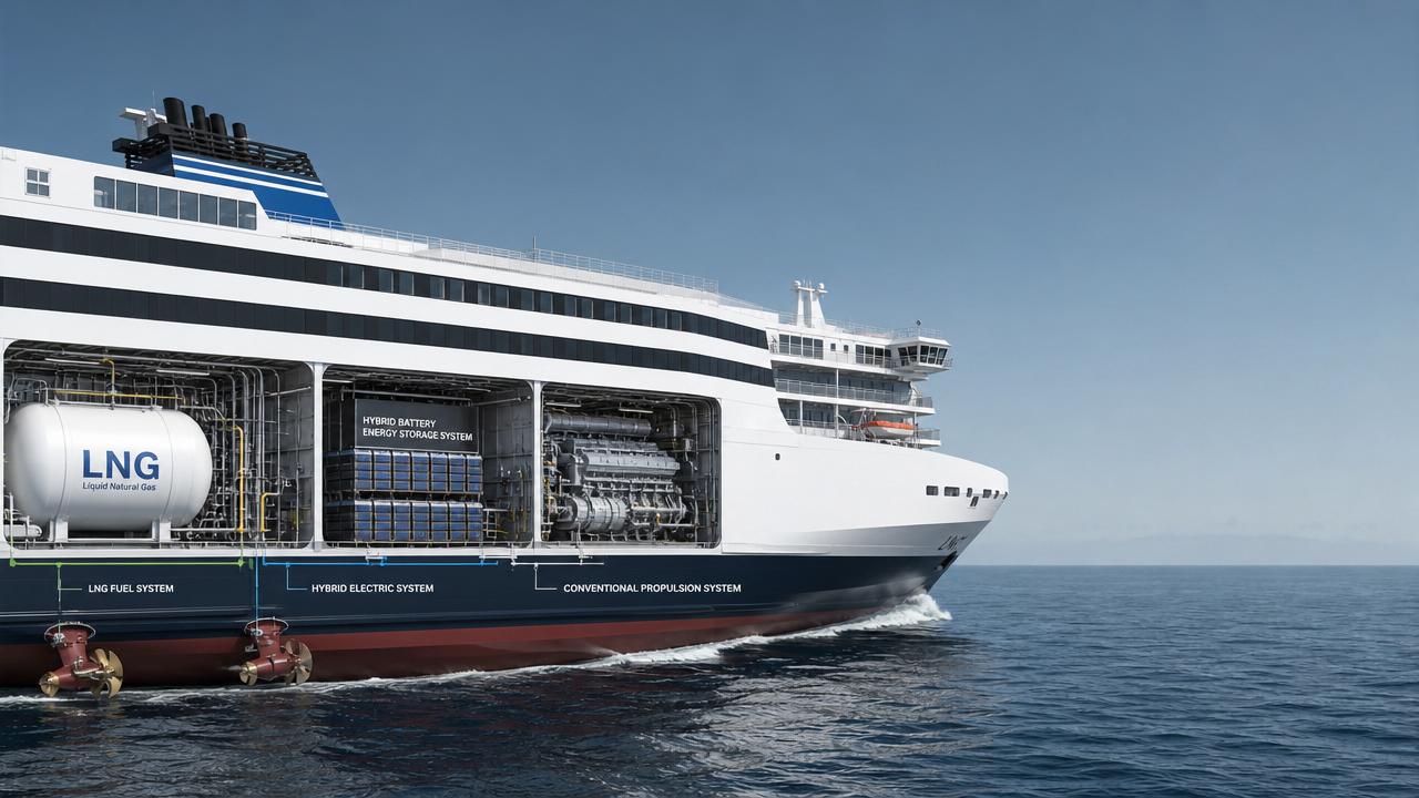 Passenger Ships and Propulsion Choices: LNG, Hybrid, or Conventional Systems?