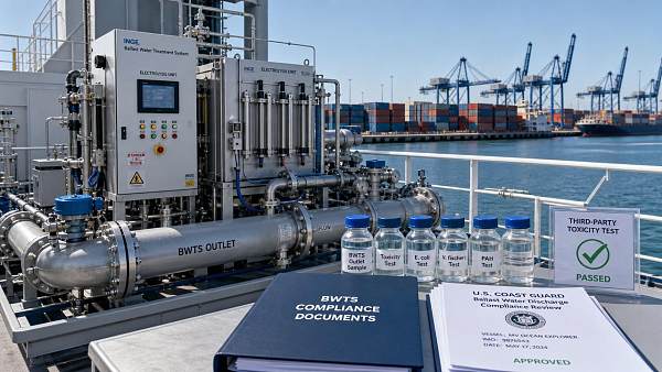 FDA Tightens Import Review for Electrolytic BWTS