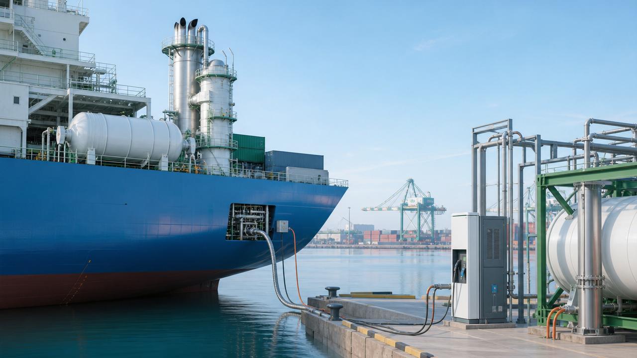 Low Emission Shipping Options Compared: LNG, Methanol, Shore Power, and Scrubbers