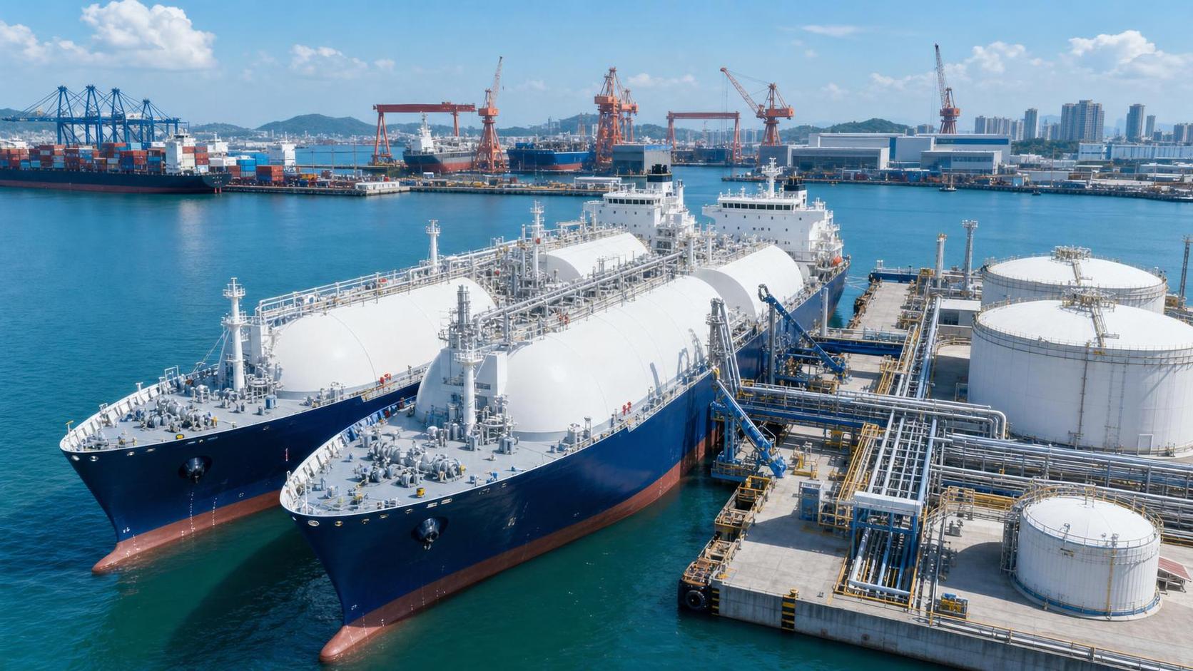 CIMC ENRIC Wins CMA CGM LNG Bunkering Vessel Order