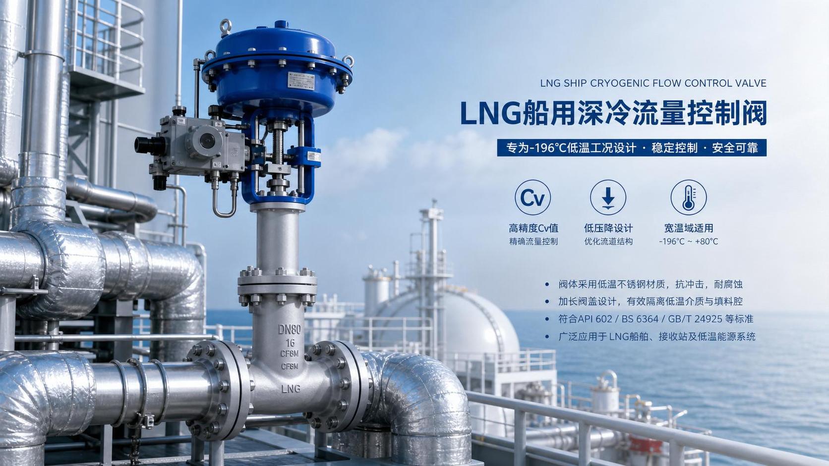 Cryogenic Flow Control Valve Selection: Cv, Pressure Drop, and Temperature Range Explained