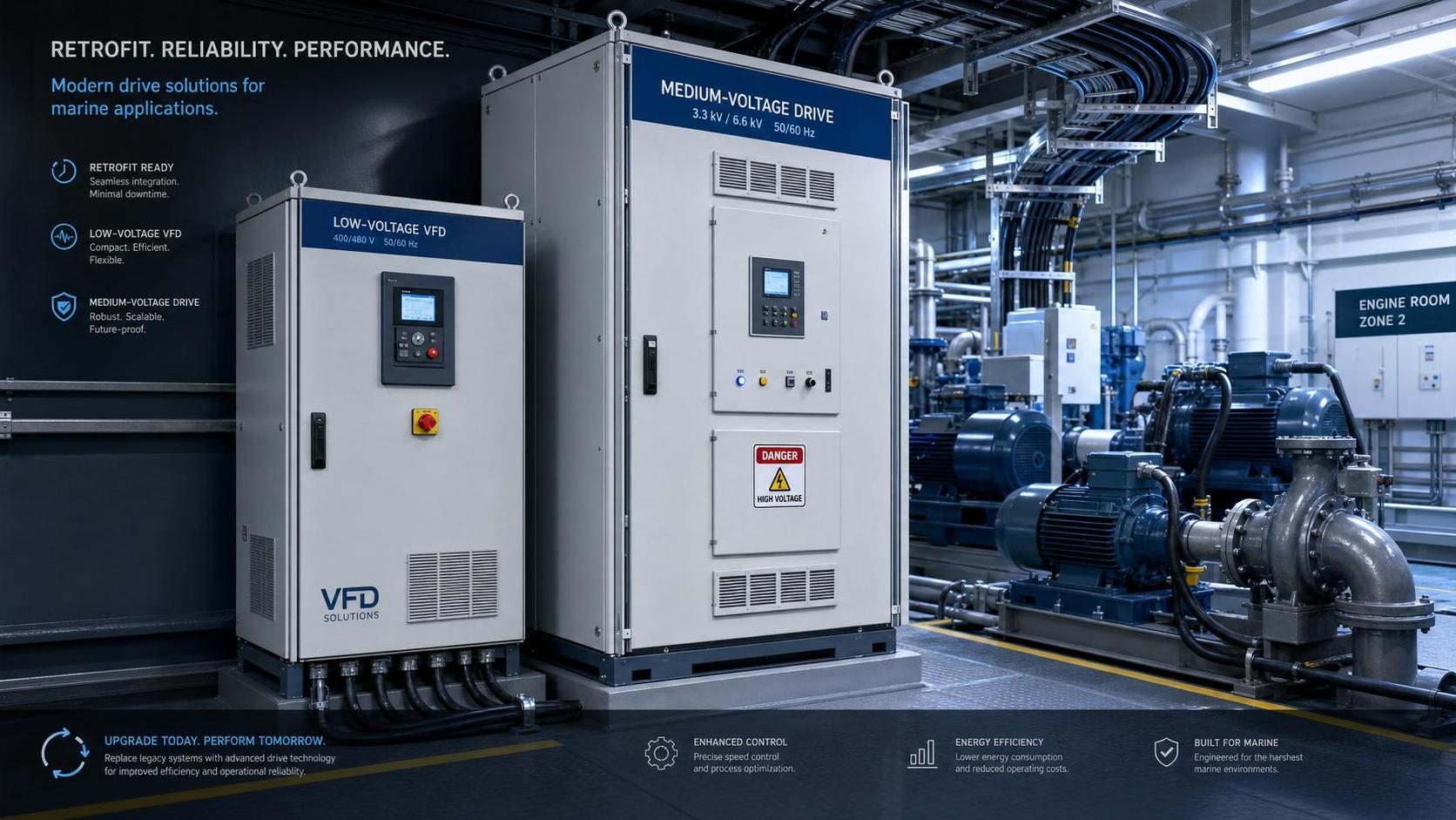 Low Voltage VFD vs Medium Voltage Drives: Which Is Better for Retrofit Projects?