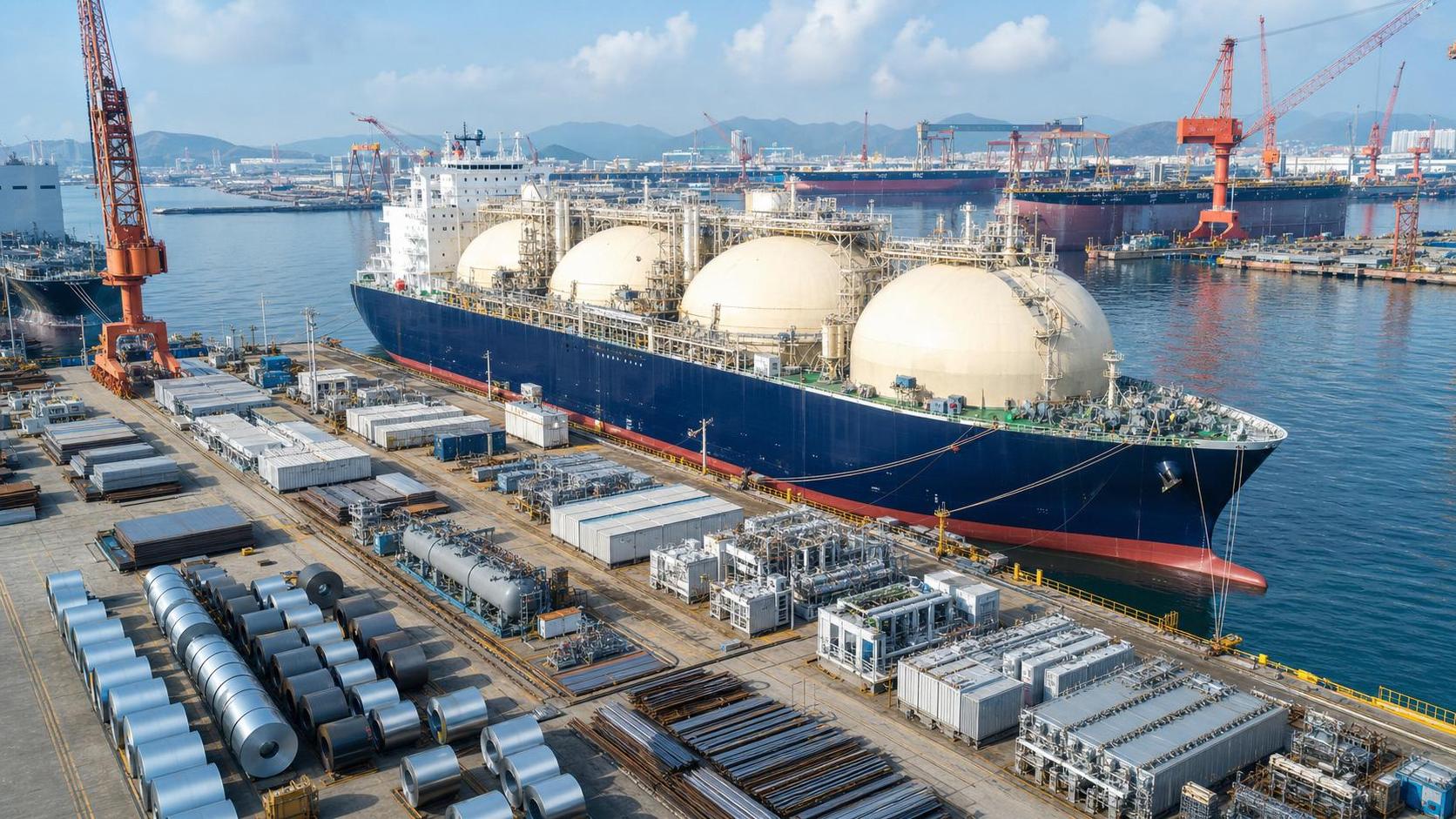 LNG Carrier Orders Stretch to 2028 as Mark III Flex Lead Times Reach 24 Months