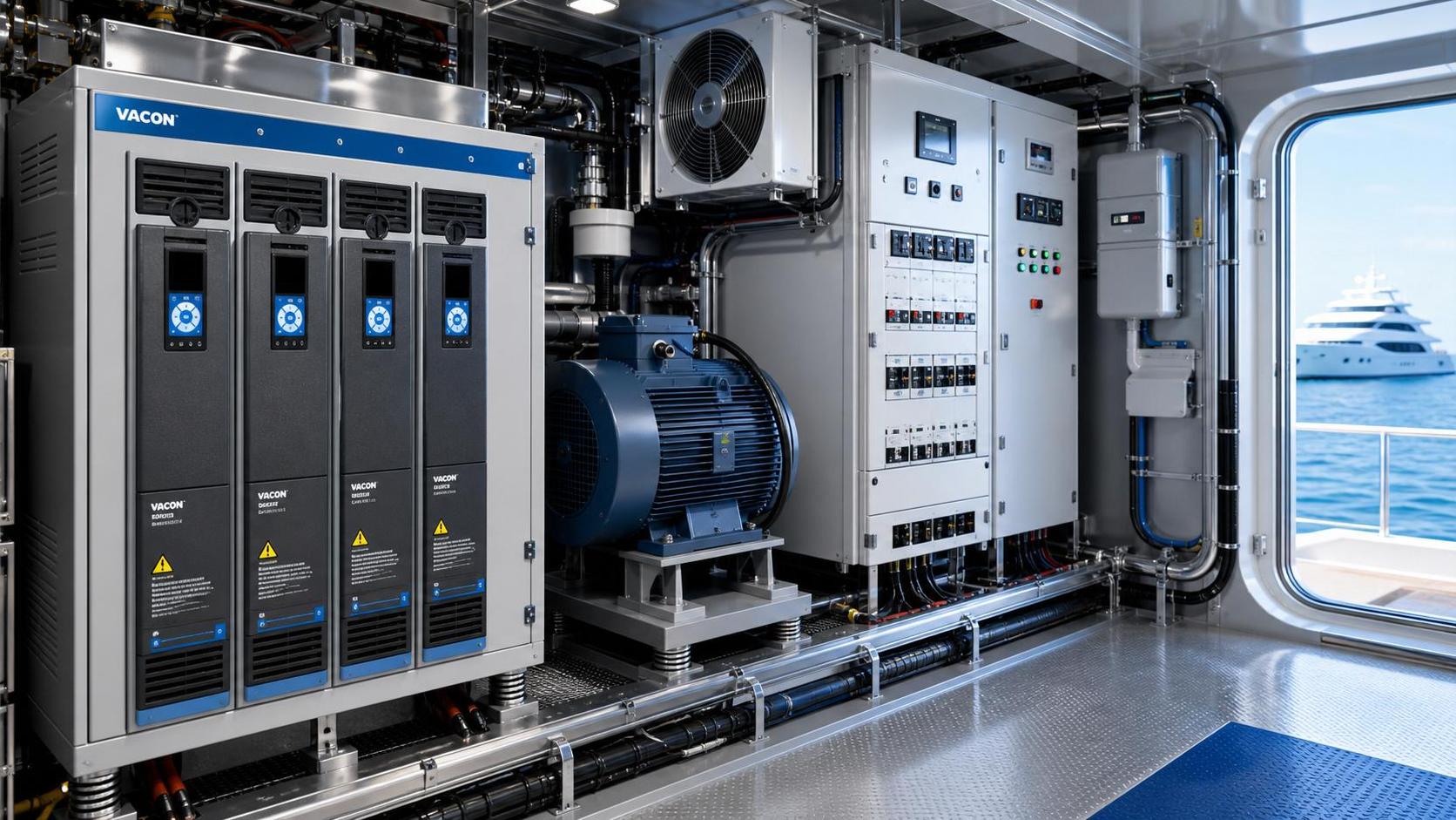 How to Choose VFD Drives for Yachts: Power, Space, Cooling, and Noise Factors