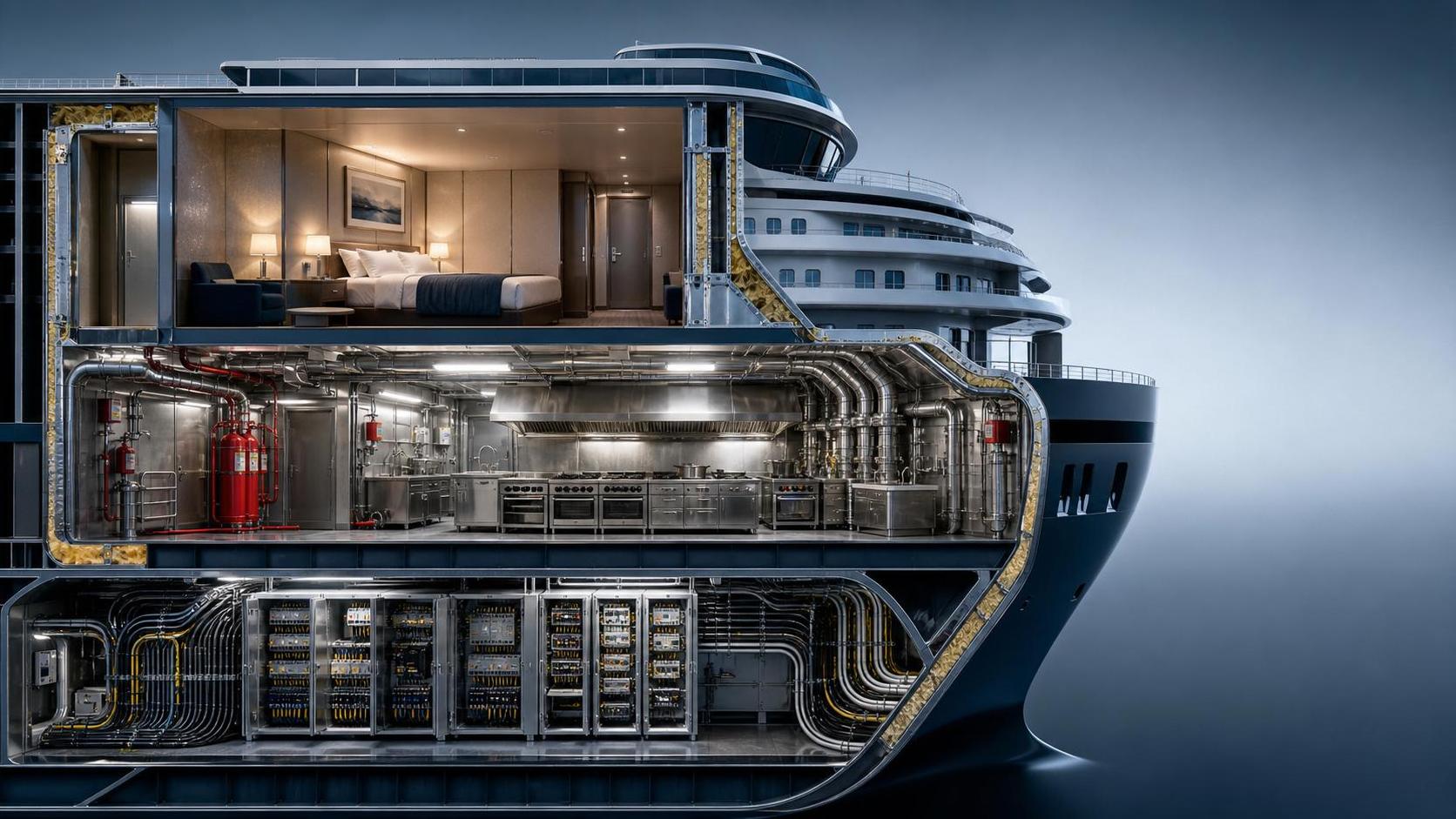 Floating Cities Fireproofing Solutions: How to Reduce Cabin, Galley, and Electrical Fire Risks