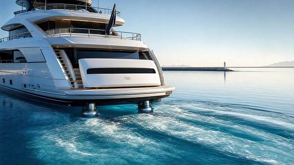 How to Compare Podded Thrusters for Mega Yachts by Power, Noise, and Maneuverability