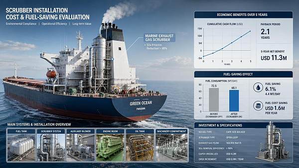 Marine Scrubber Installation Cost vs Fuel Savings: How to Evaluate Project Payback