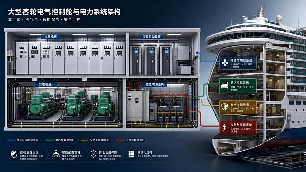 Passenger Ship Electrical Systems Explained: Main Components, Loads, and Safety Logic
