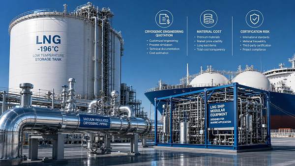 Cryogenic Engineering Pricing: Cost Drivers, Quote Structures, and Budget Risks
