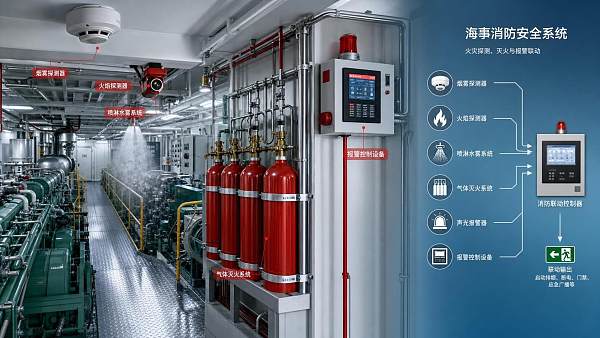 Marine Fire Safety Systems: How to Compare Detection, Suppression, and Alarm Options