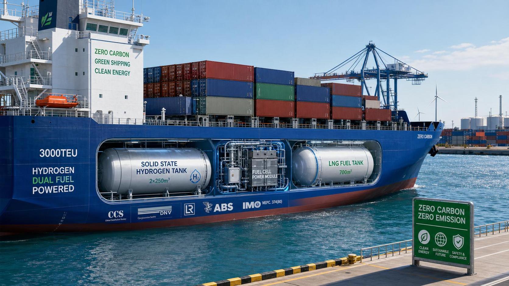 DNV AiP Sets Compliance Signal for Marine Hydrogen Propulsion