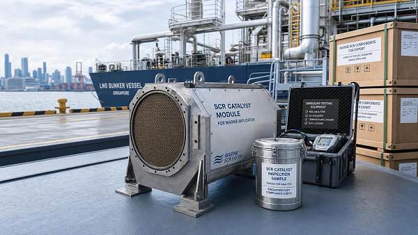 Singapore MPA Spot Checks Vanadium in LNG Bunkering SCR Systems