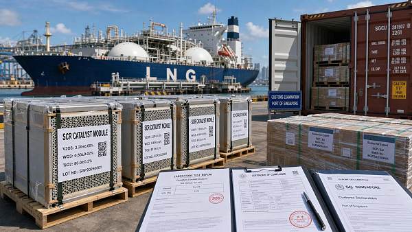 Singapore Tightens Vanadium Checks for LNG Bunkering SCR Modules