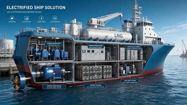 Marine Electrification Systems Explained: Main Architectures, Components, and Use Cases